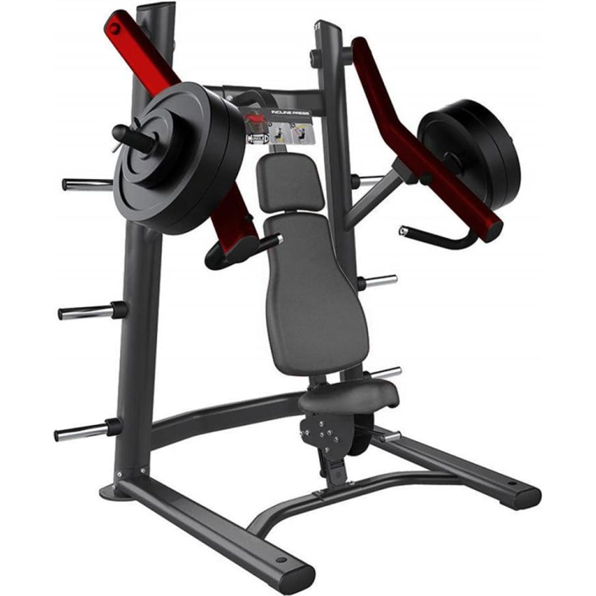 Muscle D Elite Leverage Line Incline Chest Press Iron Zone Gyms