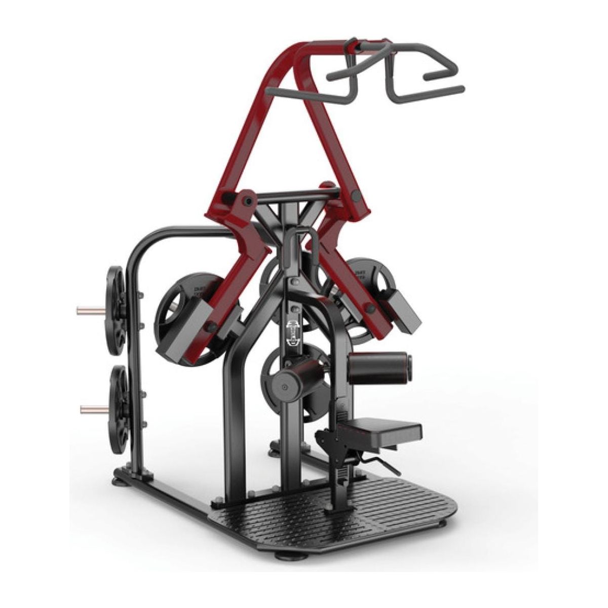 Muscle D Fitness Back Machines Muscle D Elite Leverage Line Rotary Lat Pulldown