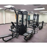 Muscle D Fitness Multi-Gym Black Muscle D Fitness 8 Stack Megatron Compact Multi-Gym