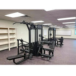 Muscle D Fitness Multi-Gym Black Muscle D Fitness 8 Stack Megatron Compact Multi-Gym