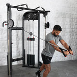 Muscle D Fitness Cable Machines Muscle D Fitness 88" Dual Adjustable Pulley
