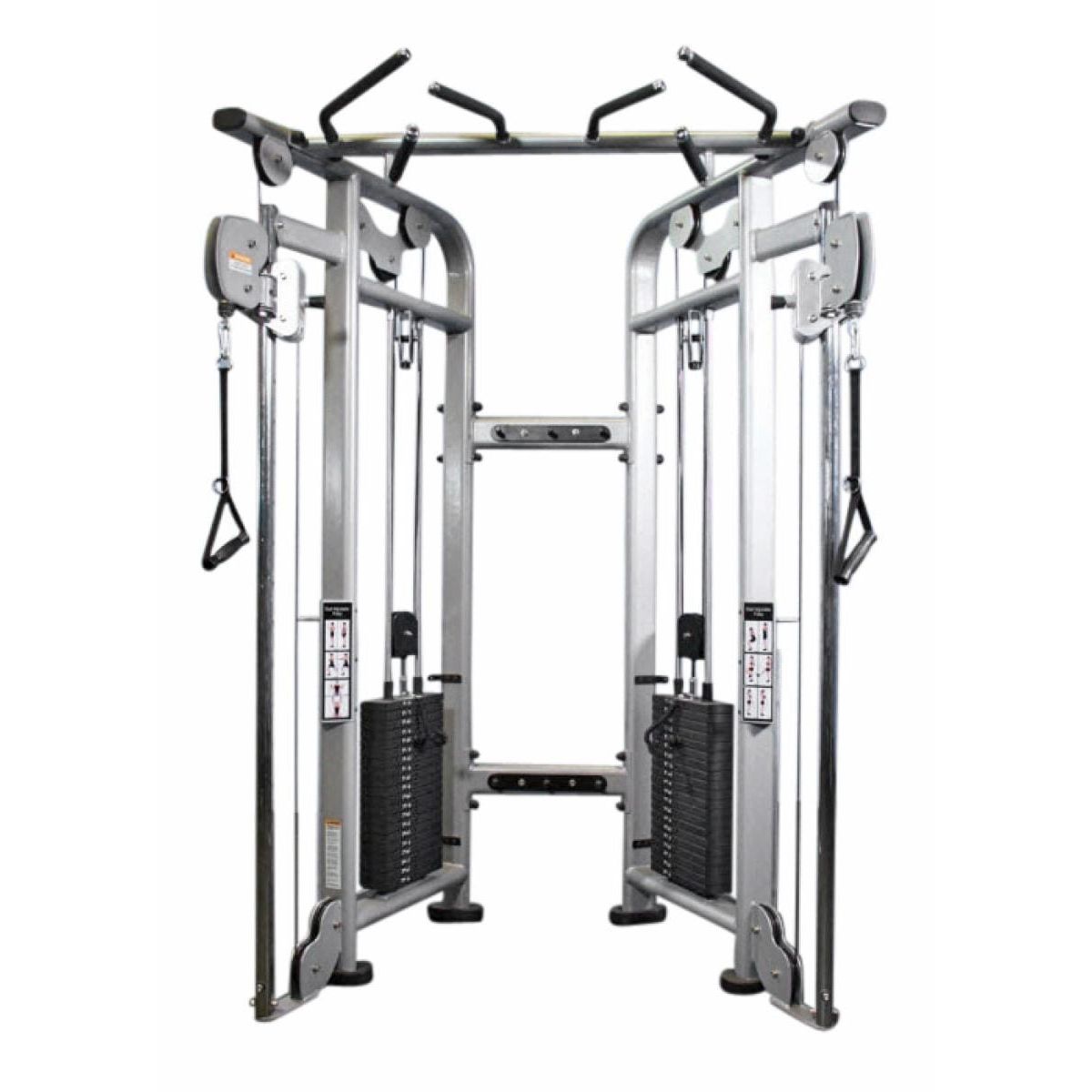 Muscle D Fitness Cable Machines Silver Muscle D Fitness 88" Dual Adjustable Pulley