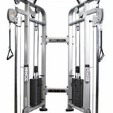 Muscle D Fitness Cable Machines Silver Muscle D Fitness 88" Dual Adjustable Pulley