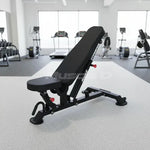 Muscle D Fitness Exercise Benches Muscle D Fitness Adjustable Flat to Incline Bench
