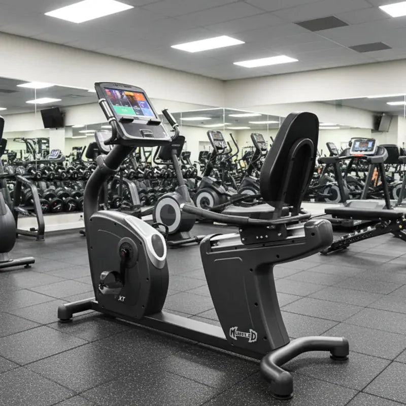 Muscle D Fitness Muscle D Fitness Commercial Recumbent Bike - Touch Screen