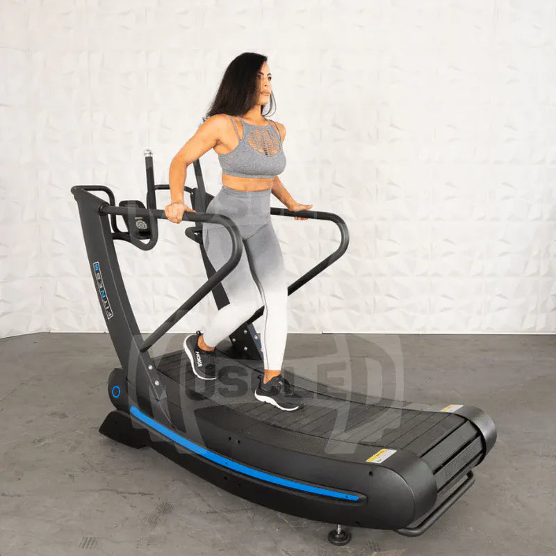 Muscle D Fitness Muscle D Fitness Commercial Self Powered Curve Treadmill