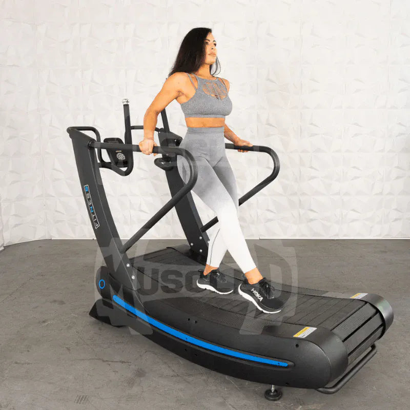 Muscle D Fitness Muscle D Fitness Commercial Self Powered Curve Treadmill