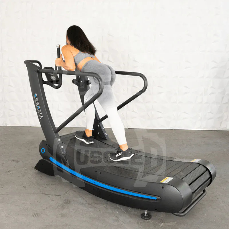 Muscle D Fitness Muscle D Fitness Commercial Self Powered Curve Treadmill
