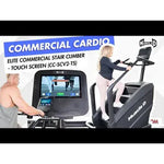 Muscle D Fitness Muscle D Fitness Elite Commercial Stair Climber - Touch Screen
