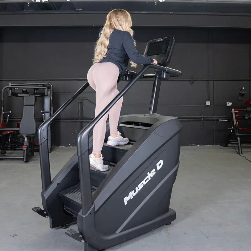 Muscle D Fitness Muscle D Fitness Elite Commercial Stair Climber - Touch Screen