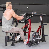 Muscle D Fitness Muscle D Fitness Power Leverage V2 Dual Hinge Seated Row