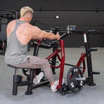 Muscle D Fitness Muscle D Fitness Power Leverage V2 Dual Hinge Seated Row