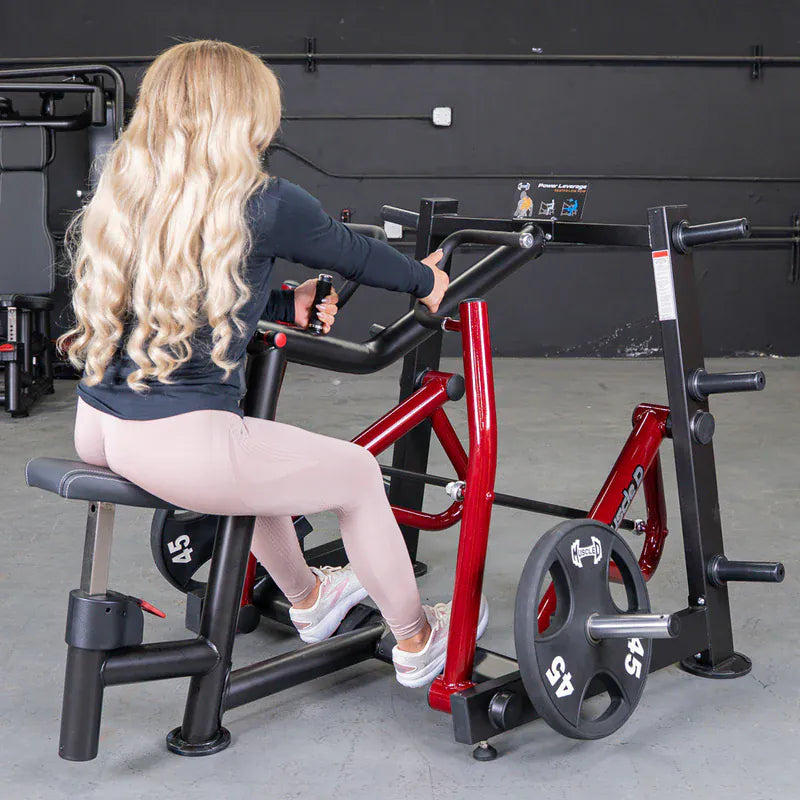 Muscle D Fitness Muscle D Fitness Power Leverage V2 Dual Hinge Seated Row
