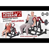 Muscle D Fitness Muscle D Fitness Power Leverage V2 Hammer Grip Triceps