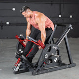 Muscle D Fitness Muscle D Fitness Power Leverage V2 Linear Bearing Row