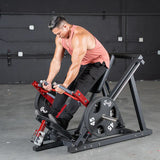 Muscle D Fitness Muscle D Fitness Power Leverage V2 Linear Bearing Row