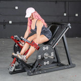 Muscle D Fitness Muscle D Fitness Power Leverage V2 Linear Bearing Row