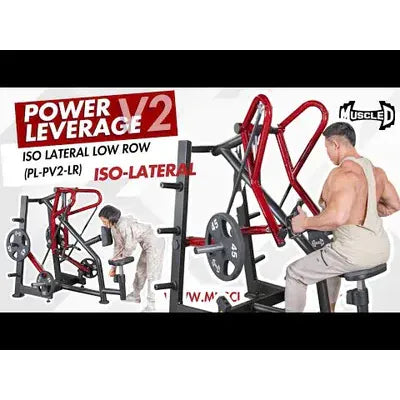 Muscle D Fitness Row Machine Muscle D Fitness Power Leverage V2 Rotating Handle Low Row