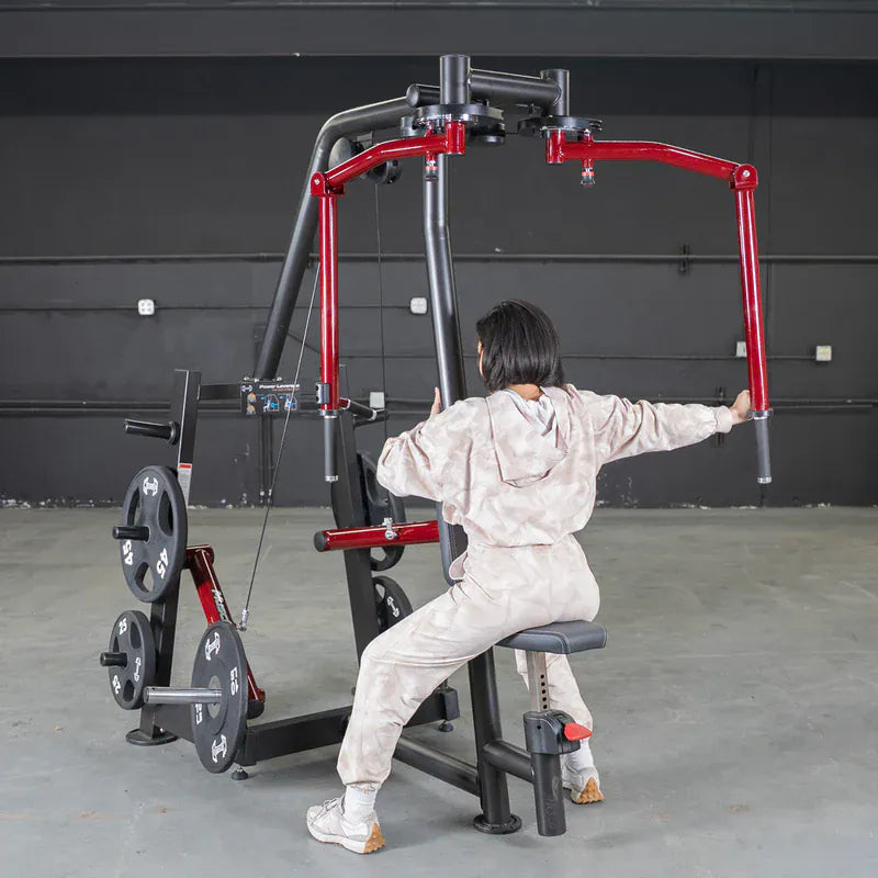 Muscle D Fitness Chest Machine Muscle D Fitness Power Leverage V2 Seated Pec Fly / Rear Delt