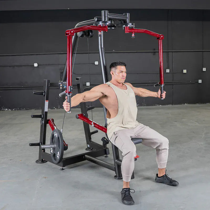 Muscle D Fitness Chest Machine Muscle D Fitness Power Leverage V2 Seated Pec Fly / Rear Delt