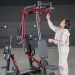 Muscle D Fitness Chest Machine Muscle D Fitness Power Leverage V2 Seated Pec Fly / Rear Delt