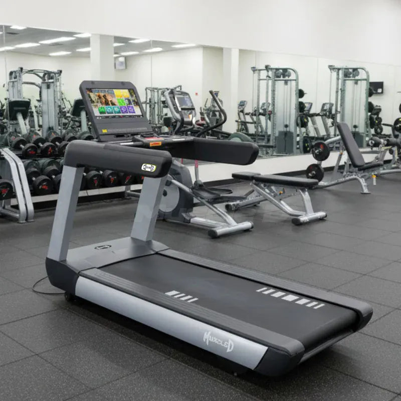 Muscle D Fitness Ellipticals Muscle D Fitness V2 Touch Screen Commercial Treadmill