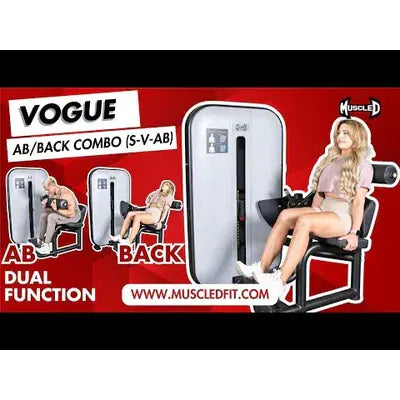 Muscle D Fitness Muscle D Fitness Vogue Ab/Back Combo