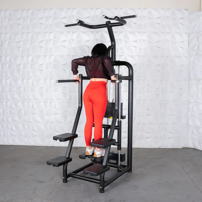 Muscle D Fitness Selectorized Machine Muscle D Fitness Vogue Assisted Chin Dip Machine