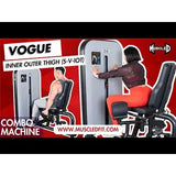 Muscle D Fitness Muscle D Fitness Vogue Inner/Outer Thigh Machine
