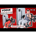 Muscle D Fitness Muscle D Fitness Vogue Iso-Lateral Biceps Curl