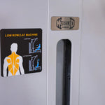 Muscle D Fitness Muscle D Fitness Vogue Lat Pulldown Low Row Combo