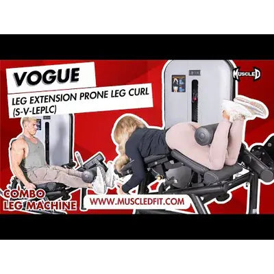Muscle D Fitness Muscle D Fitness Vogue Leg Extension / Prone Leg Curl Combo