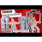 Muscle D Fitness Muscle D Fitness Vogue Pec Deck Rear Delt Machine
