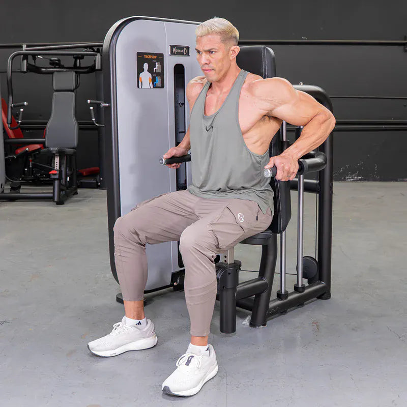 Muscle D Fitness Muscle D Fitness Vogue Seated Dip / Triceps Press-Down