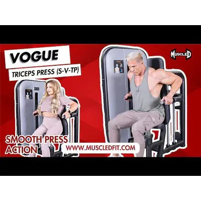 Muscle D Fitness Muscle D Fitness Vogue Seated Dip / Triceps Press-Down