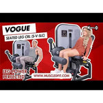 Muscle D Fitness Muscle D Fitness Vogue Seated Leg Curl