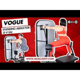 Muscle D Fitness Muscle D Fitness Vogue Standing Abductor/Glute/Outer Thigh