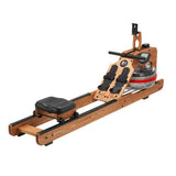 Muscle D Fitness Muscle D Fitness Wooden Seated Adjustable Water Rower