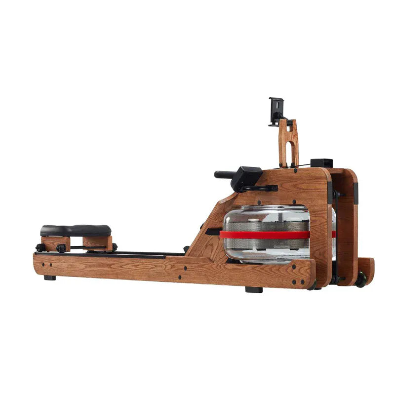 Muscle D Fitness Muscle D Fitness Wooden Seated Adjustable Water Rower