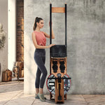 Muscle D Fitness Muscle D Fitness Wooden Seated Adjustable Water Rower