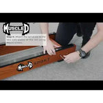 Muscle D Fitness Muscle D Fitness Wooden Seated Adjustable Water Rower