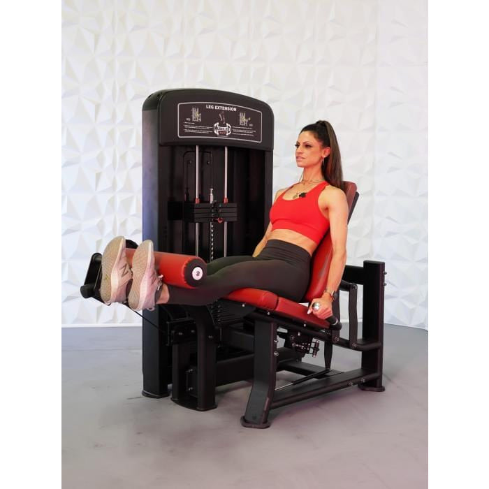 Muscle D Fitness Leg Machines Muscle D Selectorized Elite Line Leg Extension Machine