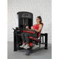 Muscle D Fitness Leg Machines Muscle D Selectorized Elite Line Seated Leg Curl/Leg Extension Combo Machine