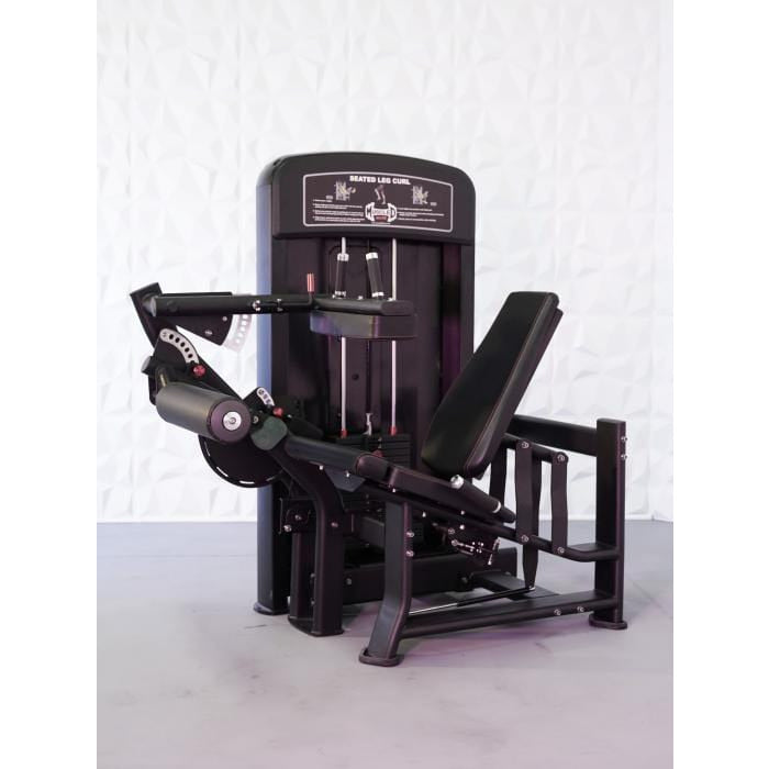 Muscle D Fitness Leg Machines Muscle D Selectorized Elite Line Seated Leg Curl Machine