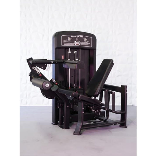 Muscle D Fitness Leg Machines Muscle D Selectorized Elite Line Seated Leg Curl Machine