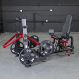 Muscle D Fitness Leg Machine Power Leverage V2 Abductor/Adductor