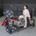 Muscle D Fitness Leg Machine Power Leverage V2 Abductor/Adductor
