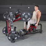 Muscle D Fitness Leg Machine Power Leverage V2 Abductor/Adductor