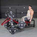 Muscle D Fitness Leg Machine Power Leverage V2 Abductor/Adductor