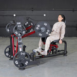 Muscle D Fitness Leg Machine Power Leverage V2 Abductor/Adductor